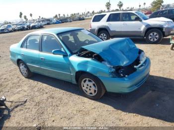  Salvage Toyota Corolla