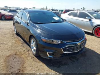  Salvage Chevrolet Malibu