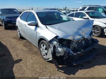  Salvage Toyota Corolla