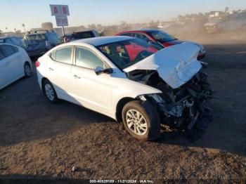  Salvage Hyundai ELANTRA