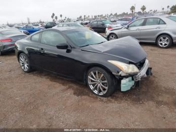  Salvage INFINITI G37