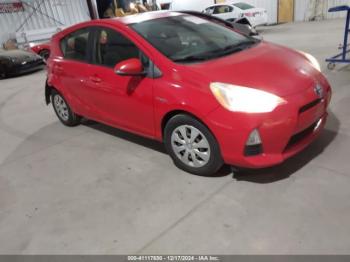  Salvage Toyota Prius c