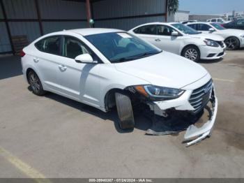  Salvage Hyundai ELANTRA