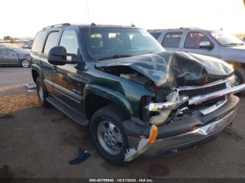  Salvage Chevrolet Tahoe