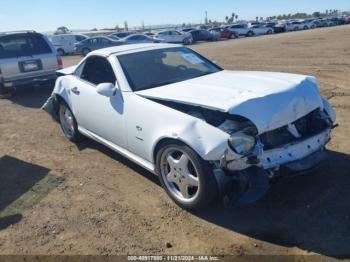  Salvage Mercedes-Benz Slk-class