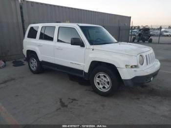  Salvage Jeep Patriot