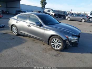  Salvage INFINITI Q50