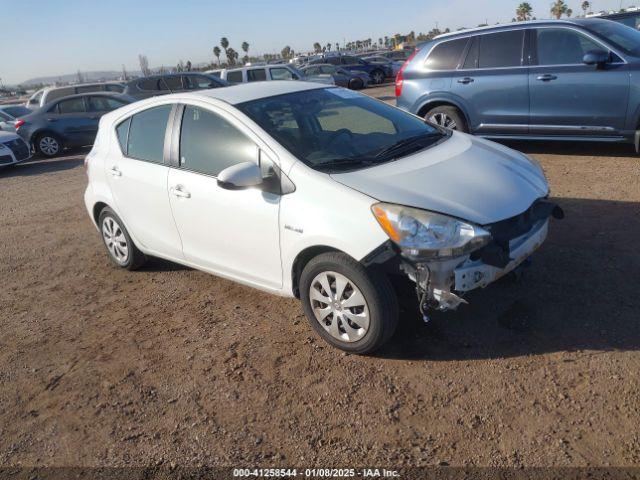  Salvage Toyota Prius c