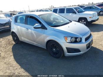  Salvage Chevrolet Sonic