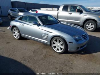  Salvage Chrysler Crossfire