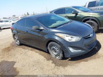  Salvage Hyundai ELANTRA