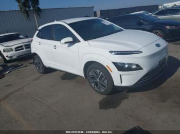  Salvage Hyundai KONA