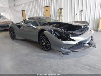  Salvage Ferrari F8 Tributo