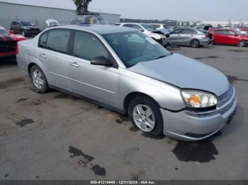  Salvage Chevrolet Malibu