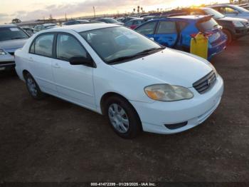  Salvage Toyota Corolla