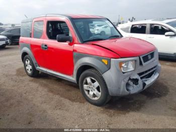  Salvage Honda Element