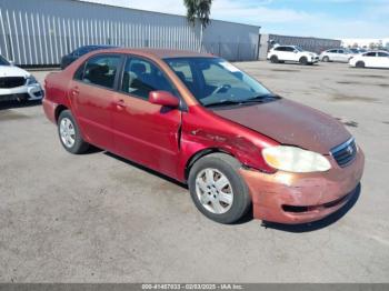  Salvage Toyota Corolla