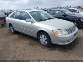  Salvage Toyota Avalon