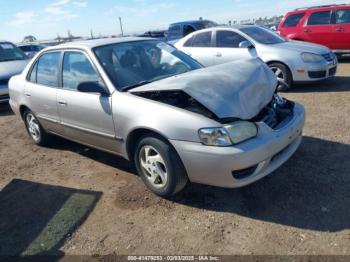  Salvage Toyota Corolla