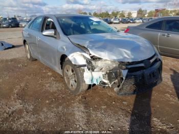  Salvage Toyota Camry