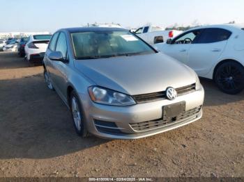  Salvage Volkswagen Golf