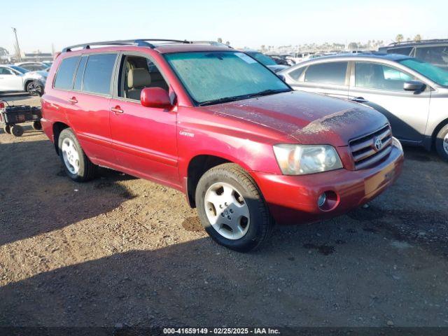  Salvage Toyota Highlander