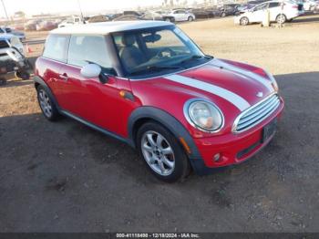  Salvage MINI Cooper