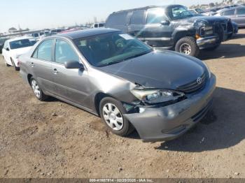  Salvage Toyota Camry