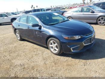  Salvage Chevrolet Malibu