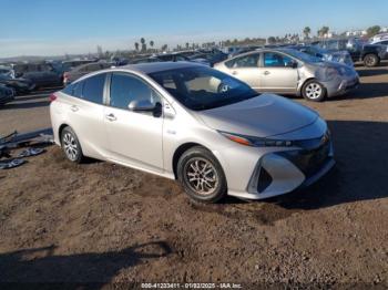  Salvage Toyota Prius Prime