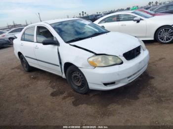  Salvage Toyota Corolla