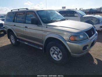  Salvage Mitsubishi Montero Sport