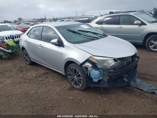  Salvage Toyota Corolla