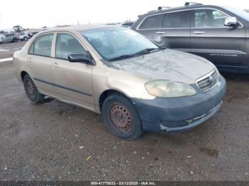  Salvage Toyota Corolla