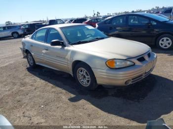  Salvage Pontiac Grand Am