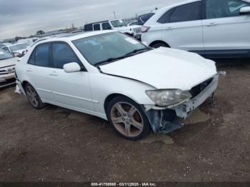  Salvage Lexus Is