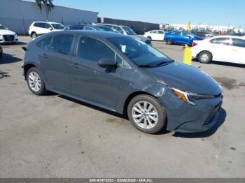  Salvage Toyota Corolla