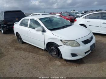  Salvage Toyota Corolla