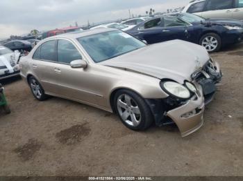  Salvage Mercedes-Benz E-Class