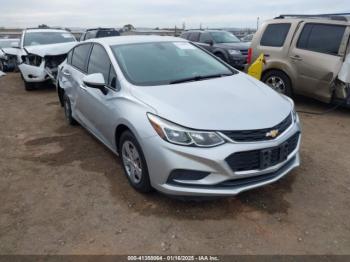  Salvage Chevrolet Cruze