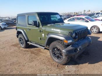  Salvage Jeep Wrangler