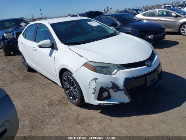  Salvage Toyota Corolla