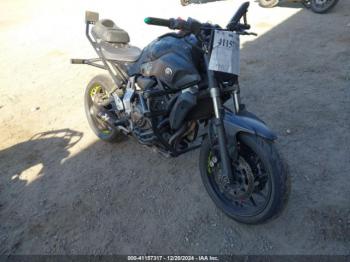  Salvage Yamaha Fz07