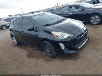  Salvage Toyota Prius c