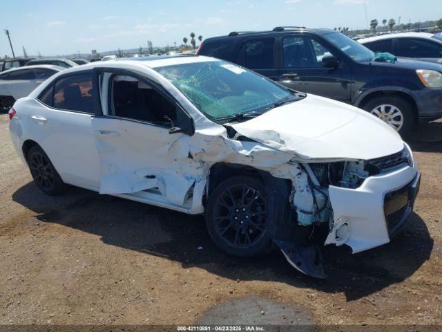  Salvage Toyota Corolla