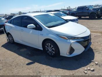  Salvage Toyota Prius Prime