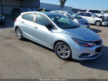  Salvage Chevrolet Cruze