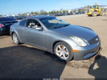  Salvage INFINITI G35