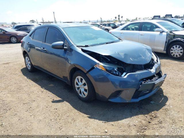  Salvage Toyota Corolla