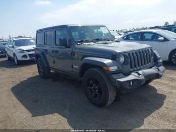  Salvage Jeep Wrangler